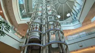 【エレベーター】羽田空港の綺麗なエレベーター　elevator