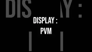 Analogue 3D PVM Display Mode, Full Video on my channel .#analogue3d