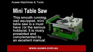 Mini Table Saw Unboxing & Quick Setup Guide &ndash; Easy Assembly
