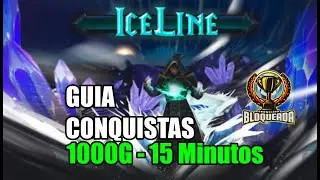 🎮 IceLine | GUIA CONQUISTAS 1000G | EM 15 Minutos 🎮