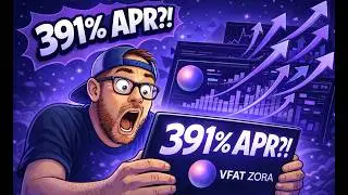 VFAT   PORTFOLIO REVIEW | How I&rsquo;m Farming Zora & Creator Coins on Base (APR: 391%)