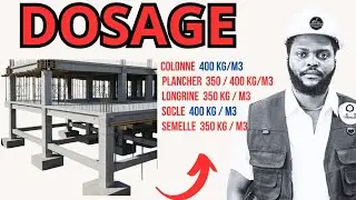 COMMENT DÉTERMINER LE DOSAGE DE FONDATION, DE LONGRINE ET TOUS LES ÉLÉMENTS STRUCTURAUX. QUEL DOSAGE