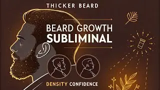 Beard Growth Subliminal | Thicker Beard, Faster Growth, Masculine Energy, DHT Support
