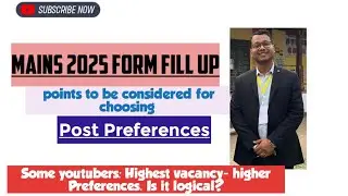 How to choose Post Preferences|Check comment-one more point added|MAINS2025 #apsc