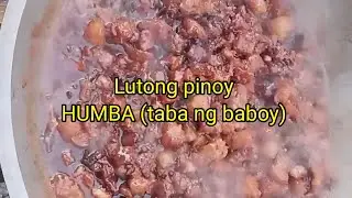 Lutong pinoy (HUMBA)taba ng baboy sarap nyan guys