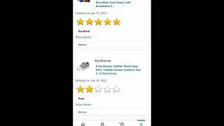 How To Remove 3rd Party Seller Feedback as a Buyer from the Amazon App