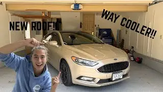 Ford Fusion Roof Wrap | Not Your Grandmas Fusion