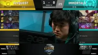 IMT vs FLY, Game 2   NA LCS 2017 Spring   Immortals vs FlyQuest G2