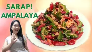 PAANO MAGLUTO NG AMPALAYA NA MAY HOTDOG-MAYO SANCHEZ