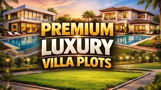 Independent Luxury Villa Plots | AP CRDA Project | 95816 56456