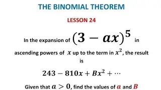 (a+b)^5 Binomial Expansionl Pascal's triangle| Binomial coefficients #wjecmaths #basicalgebra