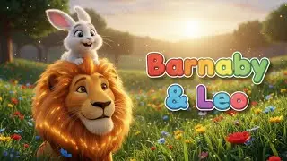 The Brave Little Rabbit and the Gentle Lion 🦁🐰 | Heartwarming Friendship Story for Kids