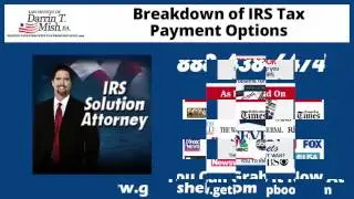 Breakdown of IRS Tax Payment Options
