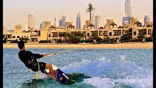 Epic kitesurfing in Dubai!