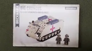 LEGO BIG CHUNGUS &ndash; M113A4 ARMORED AMBULANCE &ndash; BRICKMANIA CUSTOM LEGO KIT