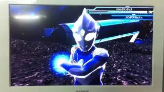 Ultraman Tiga defeat Mecha Gomora - Super Hero Generation ( PS 3 )