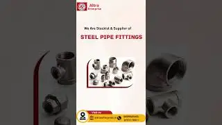 We are Stockiest & Supplier of Steel Pipe Fittings#stainlesssteel #sspipes #sstubes #ssfittings