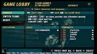 SOCOM US Navy Seals: Combined Assault ONLINE!!!! G^