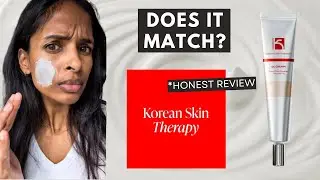 Korean Skin Therapy CC Cream Review | Tinted Color Corrector SPF 25 Honest Test on All Skin Tones