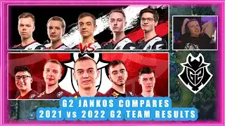 G2 Jankos Compares 2021 vs 2022 G2 Team Results