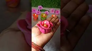Atta Depak kaise banayen 🪔🎆🎇 #diwali #deepak #homemade