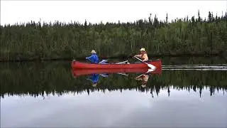 canoe Fond Du Lac river saskatchewan part 2