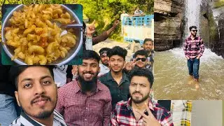Water fall me girte girte bache || Solan Waterfall || Heritage Park || Macroni