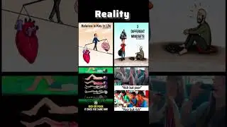 Reality Life Explained in 4 Powerful Pictures!🌍 #RealityOfLife#LifeLessons#Motivation#TruthAboutLife