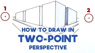 How to Draw in Two-Point Perspective | Cadillac Cartoonz