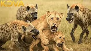 HYENA VS LION | Savage Fight to Rule the Wild | Animal Fight