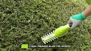 Garden Gear Cordless Trimming Shears with Handle