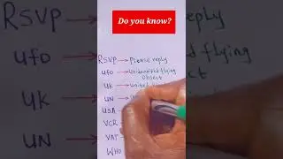 RSVP/UFO/UK/UN/USA/VCR/VAT/WHO/VCD