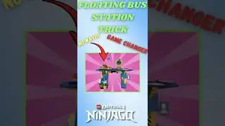 Floating Bus Station Trick in LEGO Fortnite Odyssey NINJAGO