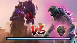 GODZILLA VS ALL BOSSES CHALLENGE IN FORTNITE ( NEW! Fortnite Chapter 6 Season 4)
