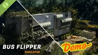 🚍 Flipping Buses for Profit?! | Bus Flipper Simulator Demo Let&rsquo;s Play 🛠️💰