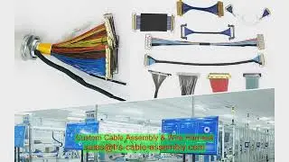 Custom Micro Coaxial Cable I-PEX 20453-350T-02S 20453-350T-03S 20453-350T-11S 20453-350T-12S