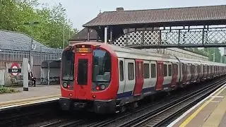 NOT IN SERVICE Metropolitan Line Train Passing through Ruislip Station #londonunderground #metro