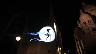 GUERLAIN x URBAN ACT : Guerlain La Petite Robe Noire - Projection de Rue / Street Projection