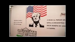 Immigrant Children Detention Center Has Mural of Trump, Described as 'Jail' By Reporter Who Toure...
