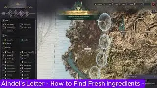 Aindel's Letter - How to Find Fresh Ingredients - Codex Location - Throne And Liberty (COLLECTIONS)