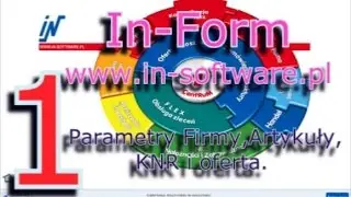 IN-FORM 16.00 Cz.1. Parametry firmy, artykuły, KNR, oferta, okładanie schod&oacute;w gresem