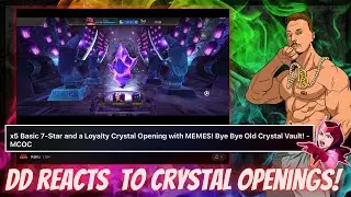 X5 Basic 7 Star + A Loyalty Crystal Opening WITH MEMES! MCOC | Reaction Video