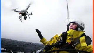 Drone Catching at Sea 😱 🎮🛸| The Ocean Race