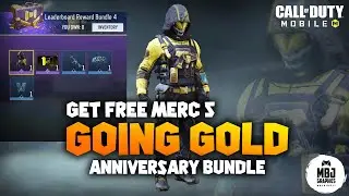 COD MOBILE MERC 5 GOING GOLD CHARACTER FOR FREE | HOW TO GET MERC 5 GOING GOLD CHARACTER FREE CODM