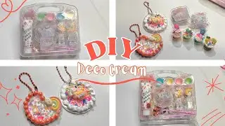 UNBOXING DIY DECO CREAM SET UNTUK BIKIN GANTUNGAN KUNCI DAN JEPIT RAMBUT | DIY ACRYLIC KEYCHAIN
