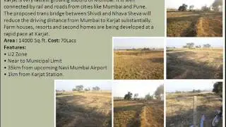 14000 Sq.ft. Agriculture Land  For Sale  In Karjat At 70Lacs.