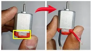 How To  Make A  Repair Dc Motor At Home 💡