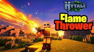 Flamethrower in Hytale #hytale