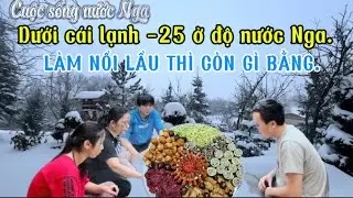 CUỐI TUẦN GIA ĐÌNH NGƯỜI VIỆT ĐÔNG CON Ở NGA CHUẨN BỊ SỬA SOẠN TRANG TRÍ TẾT!