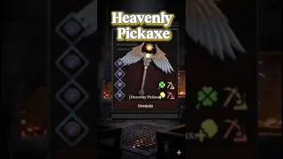 Heavenite Pickaxe Is OP in The Forge #shorts